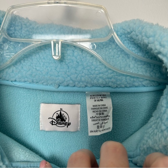 Disney Mickey Mouse Peace Sign Fleece Pullover - Picture 2 of 8